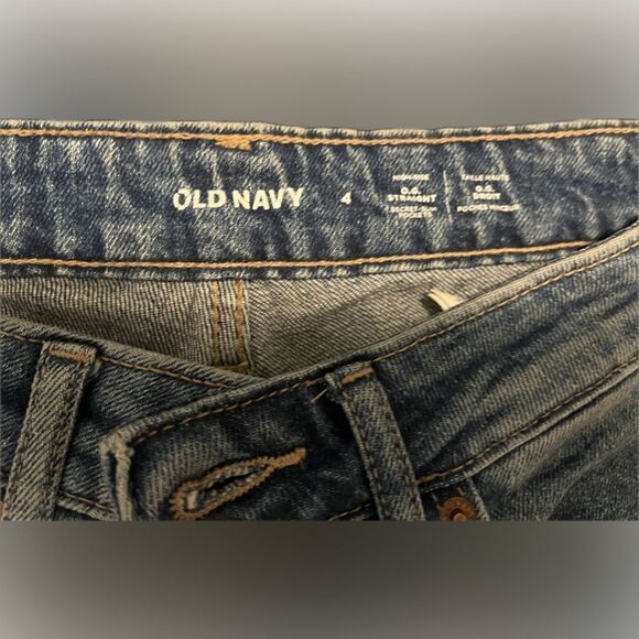 COPY - Old Navy O.G. Straight Blue Jeans - Picture 2 of 4